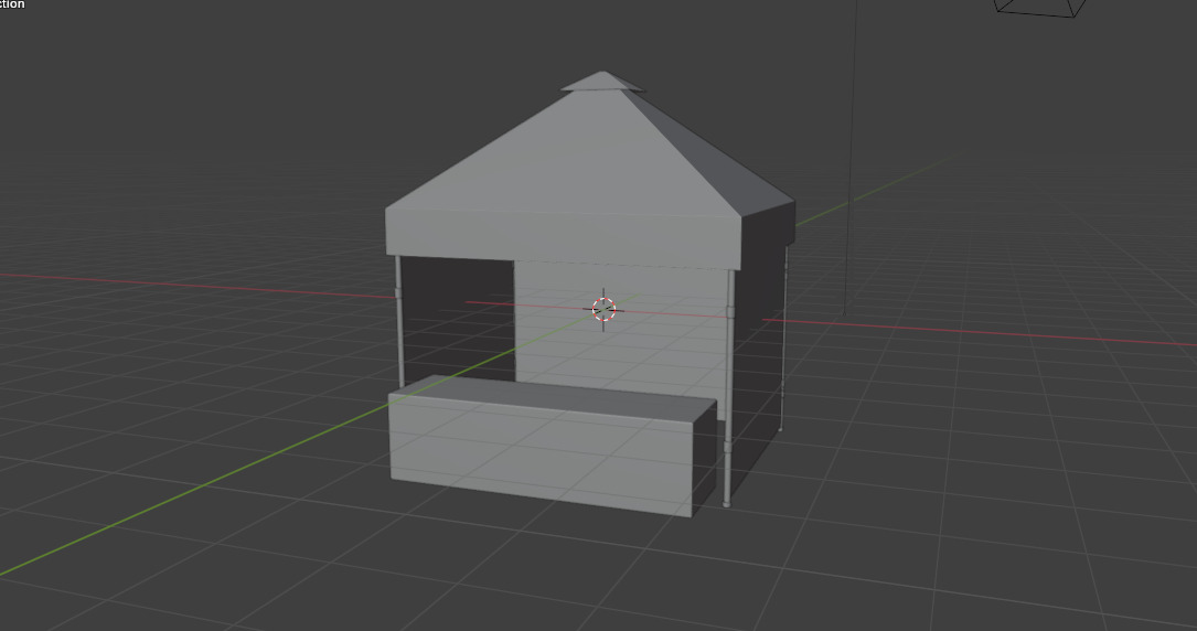 display tent 3D model_13