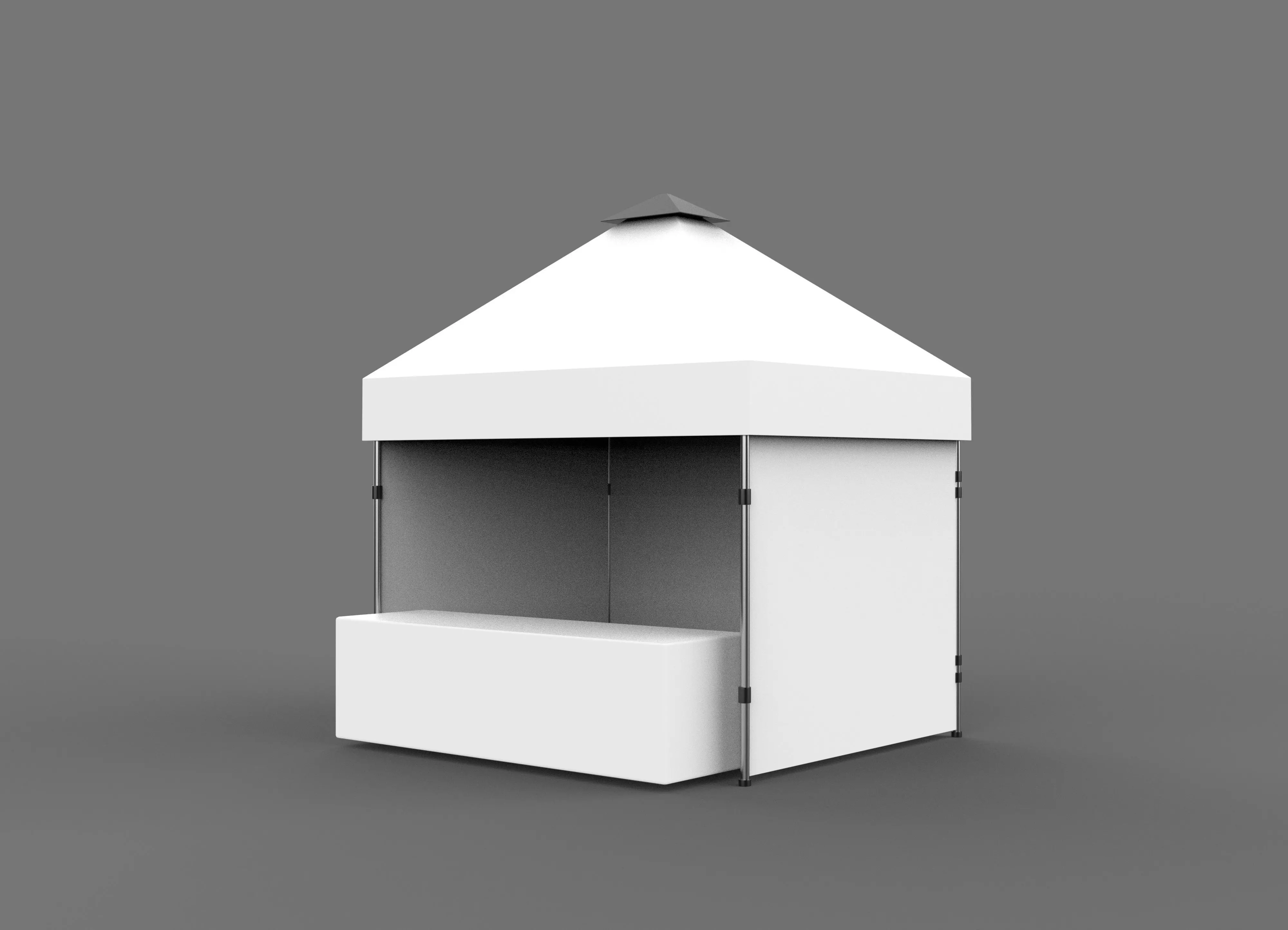 display tent 3D model_0