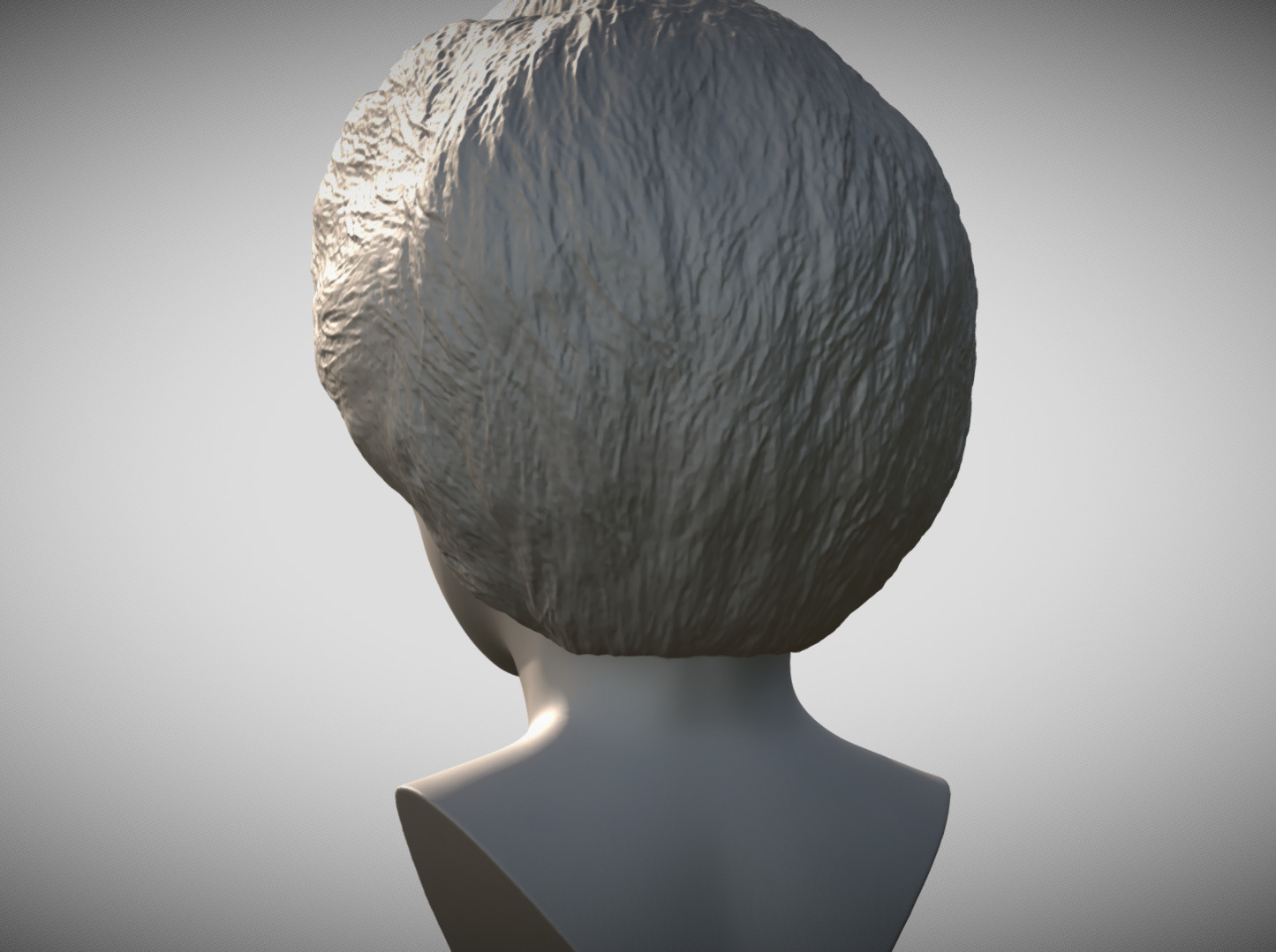 Princess Diana bust 3D print model_5