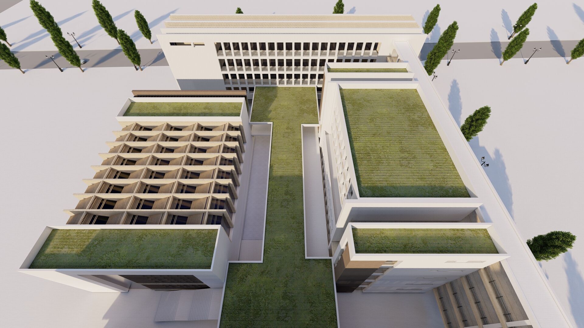 School-University -High School 3D model_37