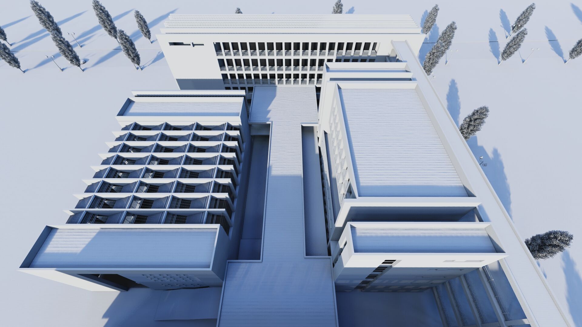 School-University -High School 3D model_38