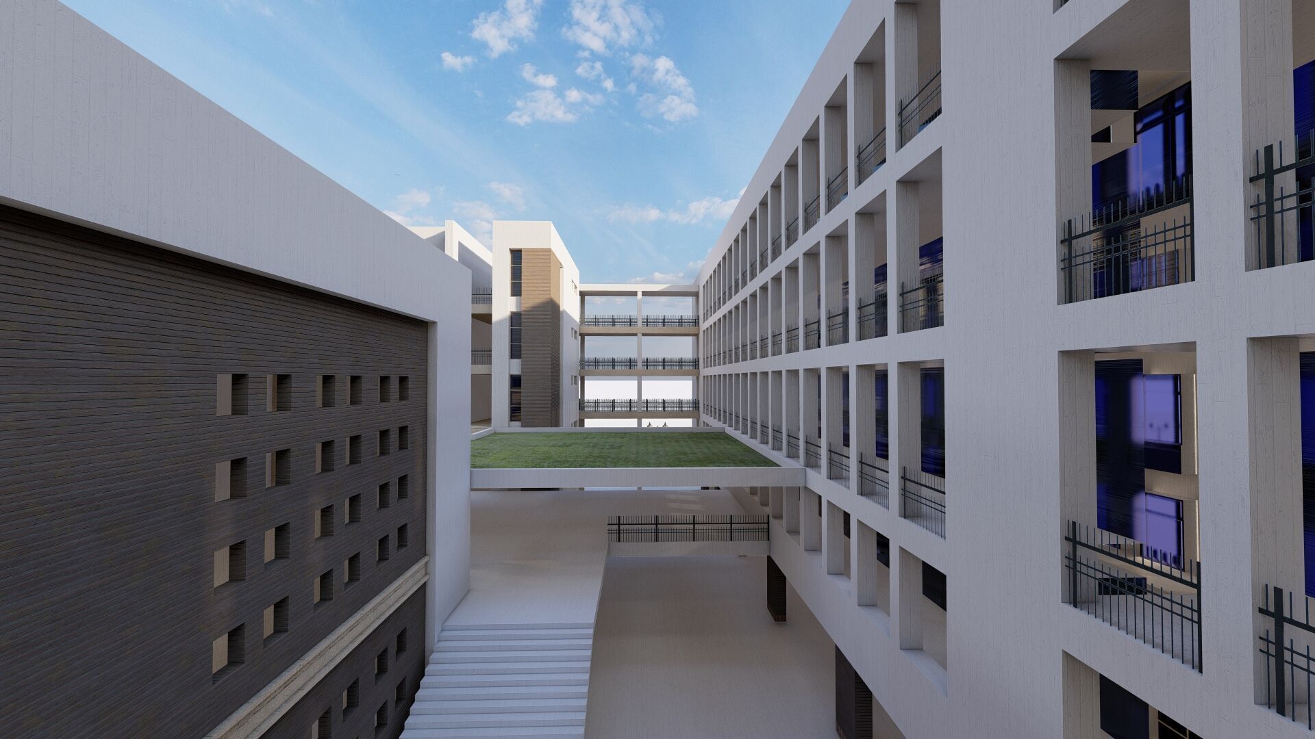 School-University -High School 3D model_17