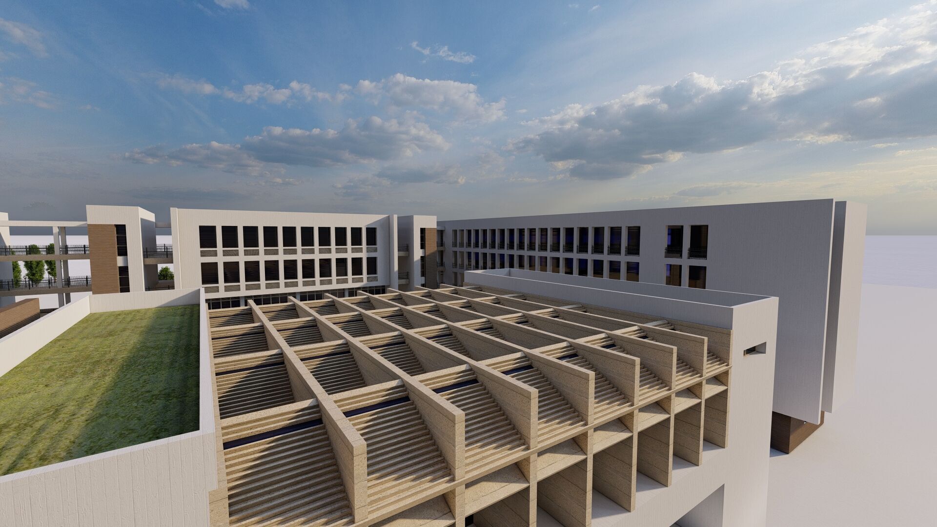 School-University -High School 3D model_19