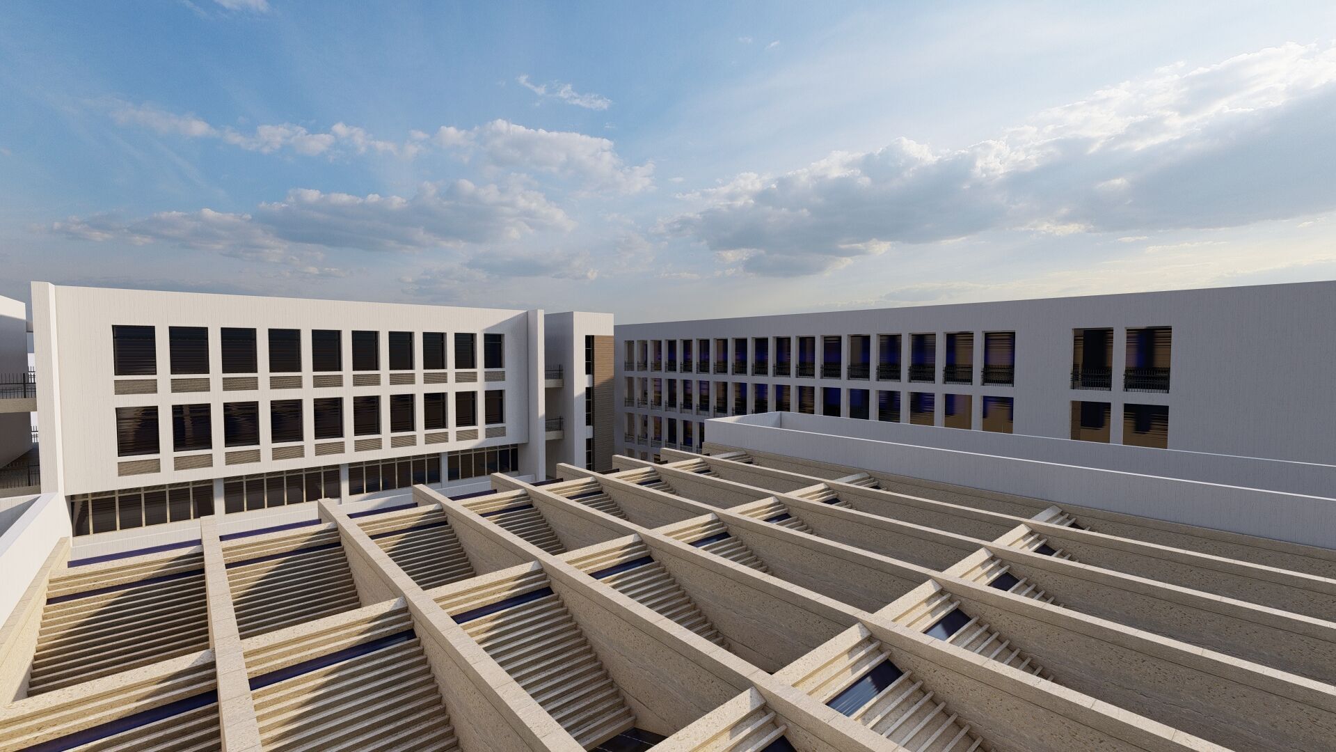 School-University -High School 3D model_8