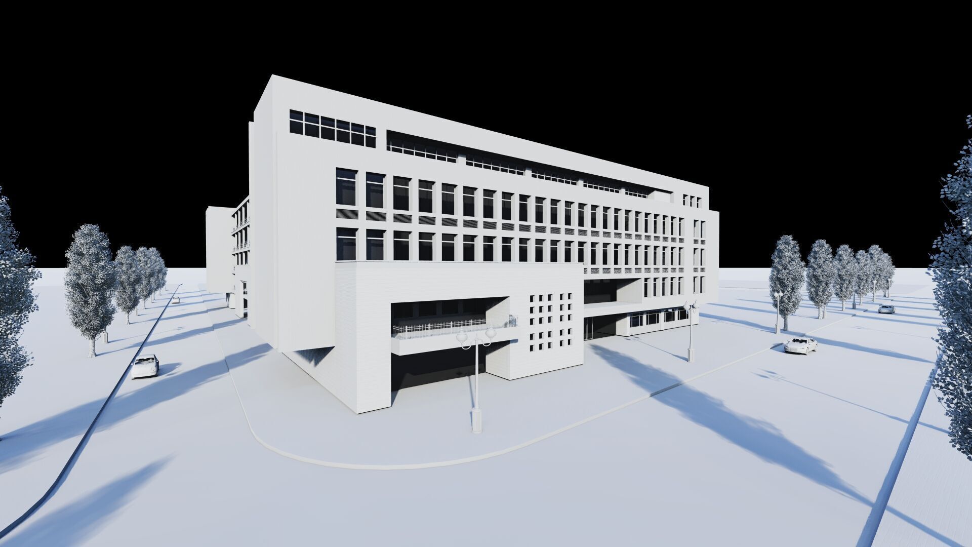 School-University -High School 3D model_15
