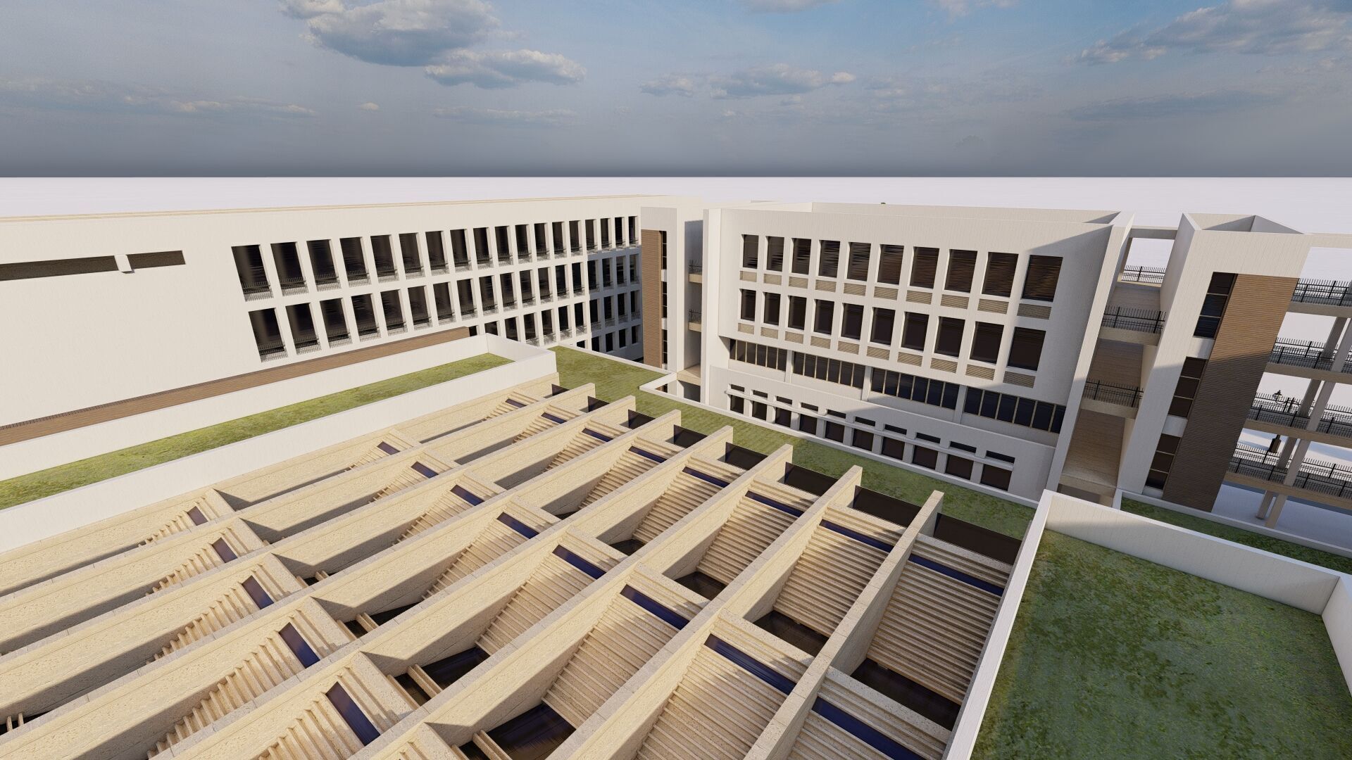 School-University -High School 3D model_35