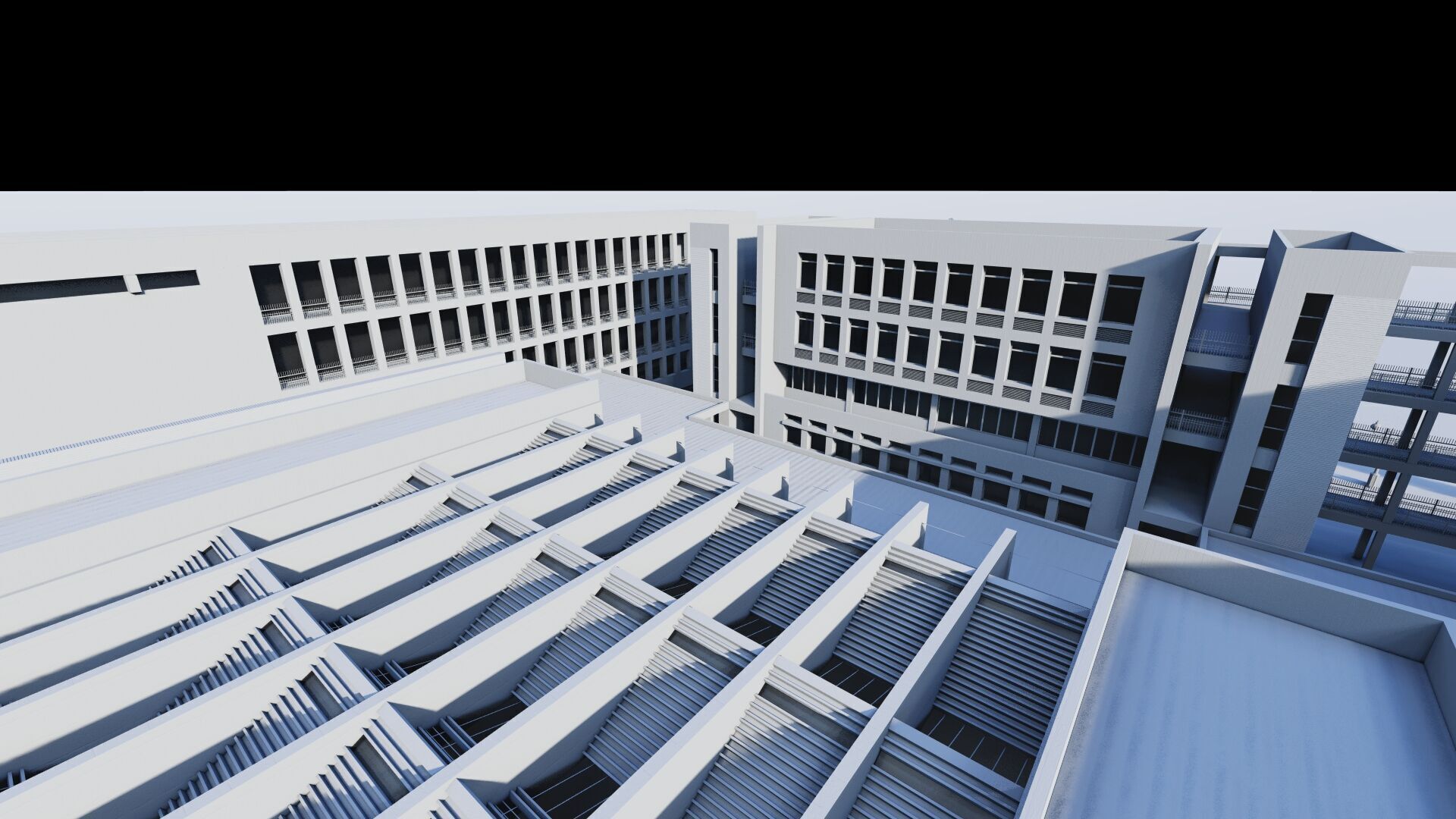 School-University -High School 3D model_36