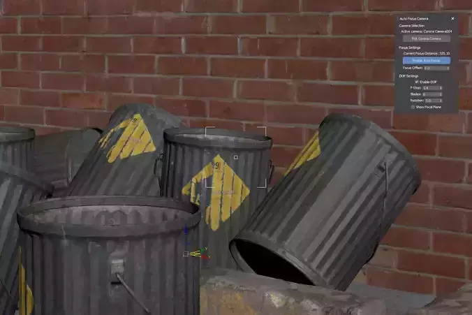 Corona Camera Auto Focus for 3ds Max