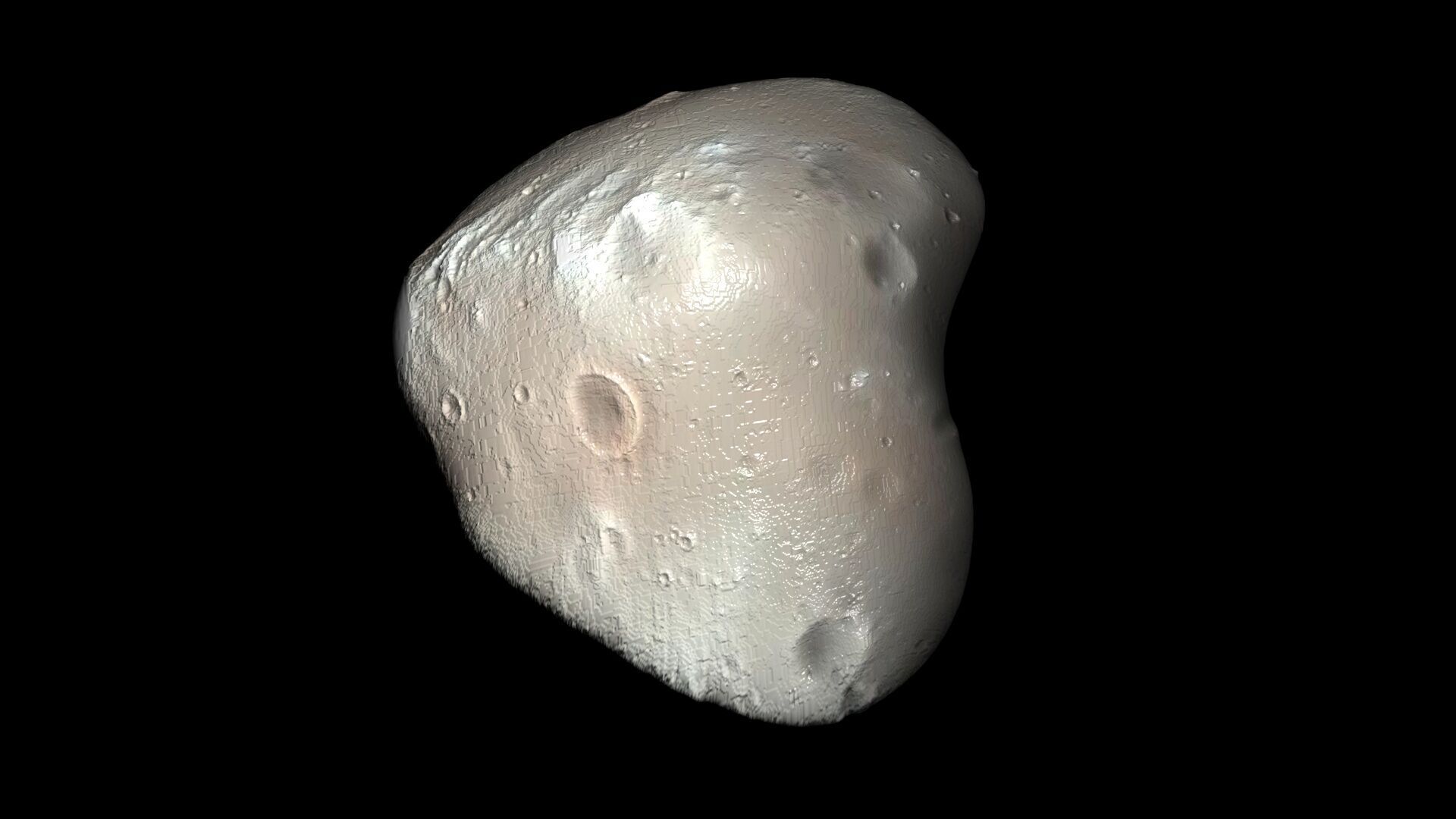 Deimos Moon 3D model_6