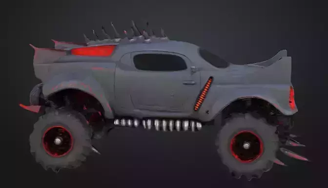 Apocalypse Beast Monster Offroad Villain Car