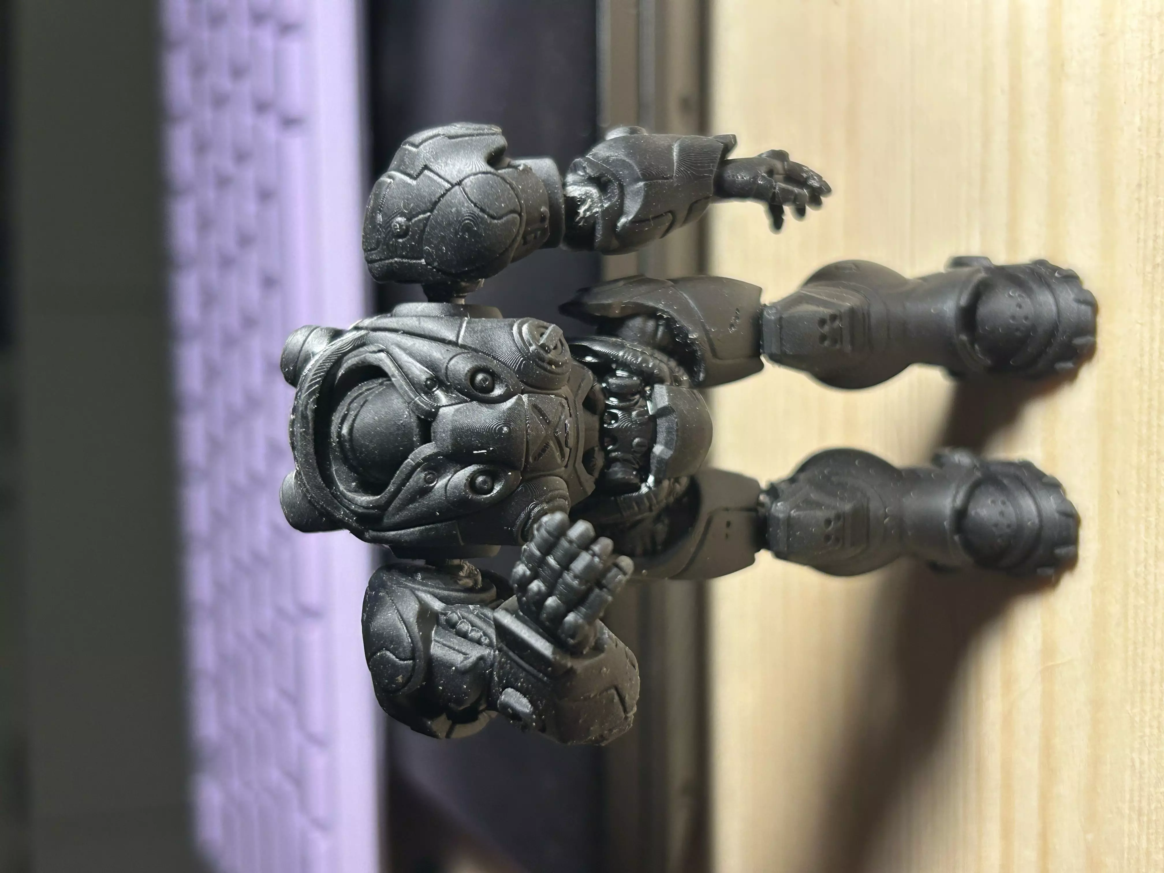starcraft marine action figure  3D print model_0