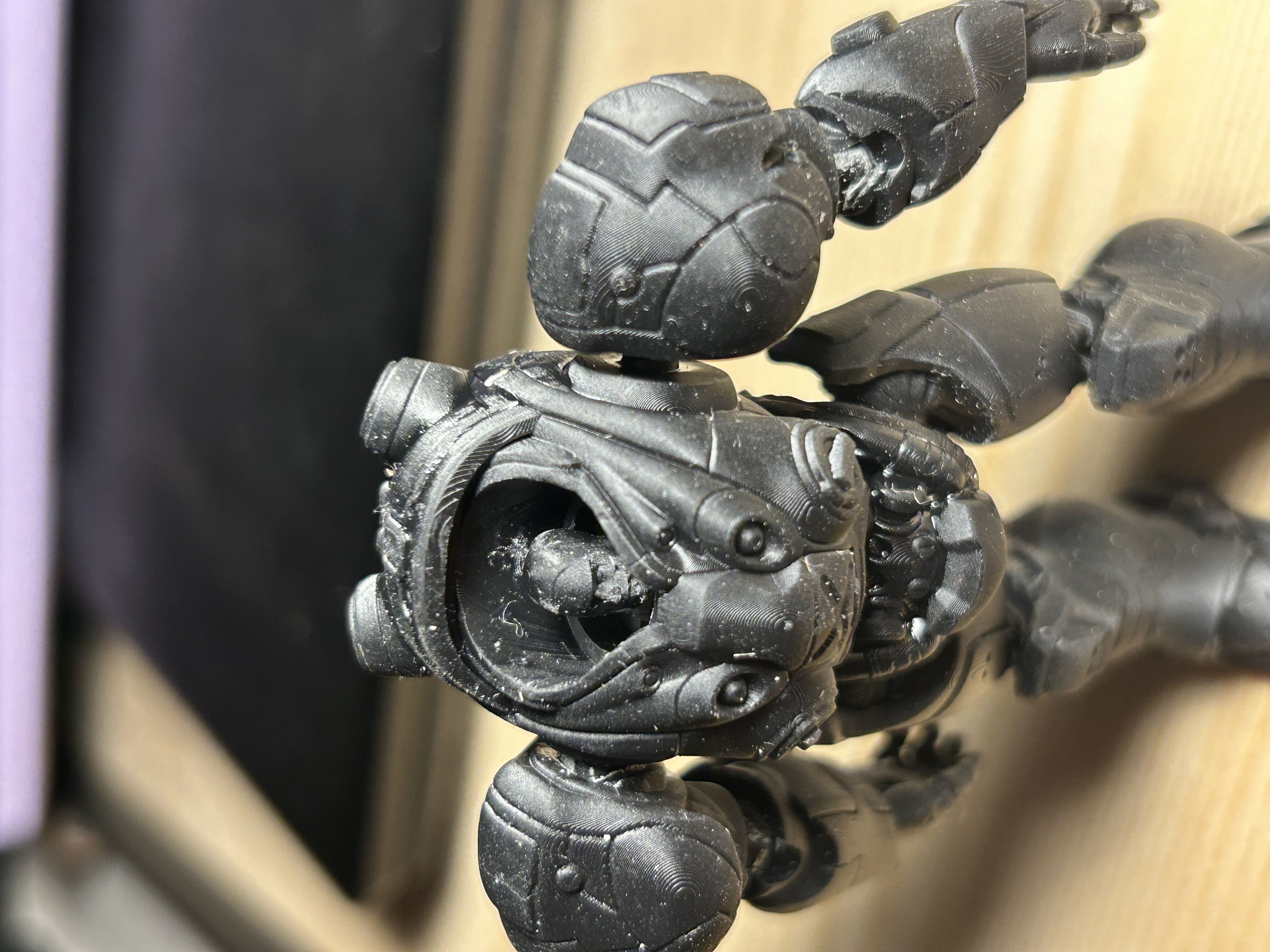 starcraft marine action figure  3D print model_1