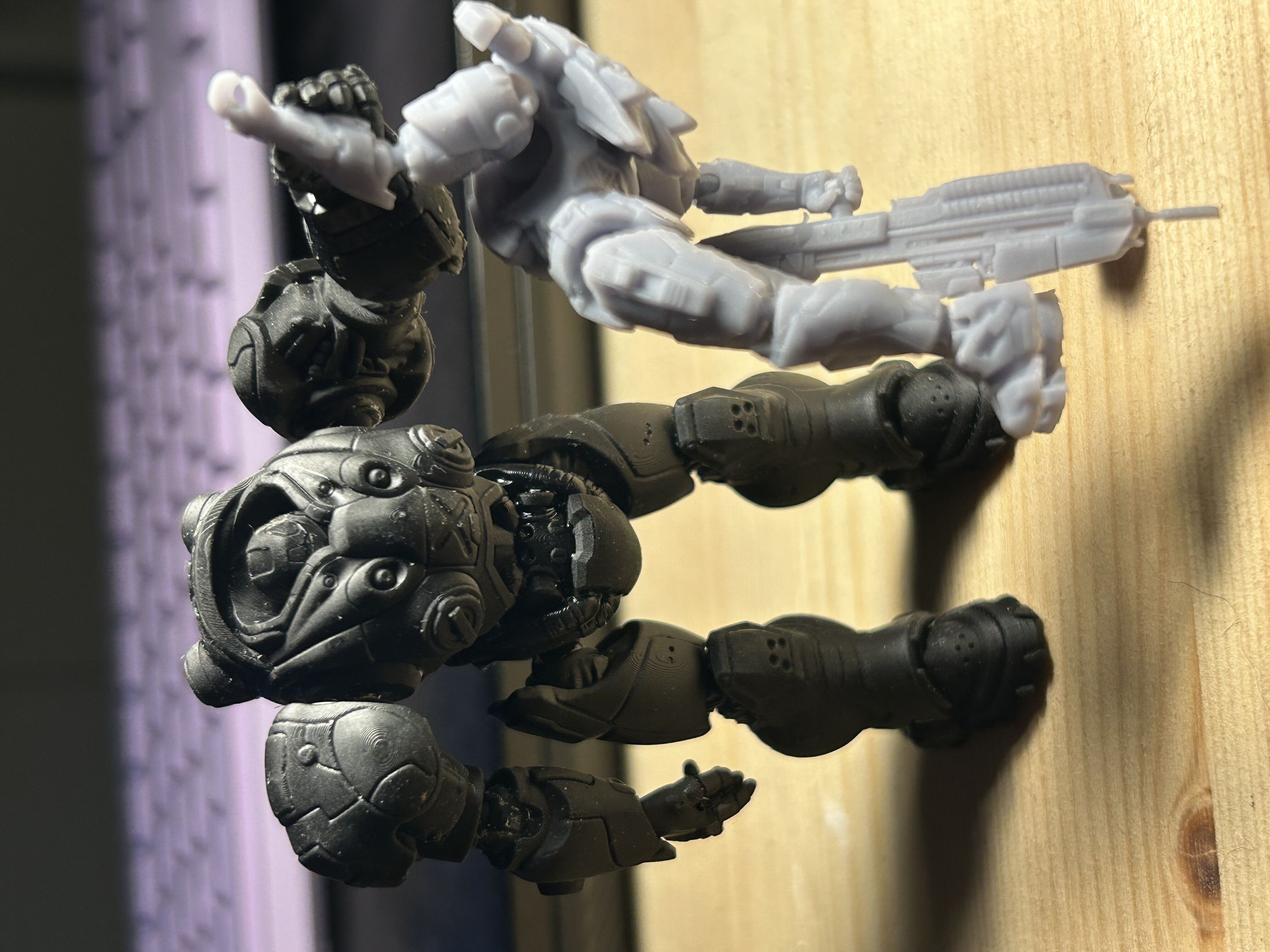 starcraft marine action figure  3D print model_2