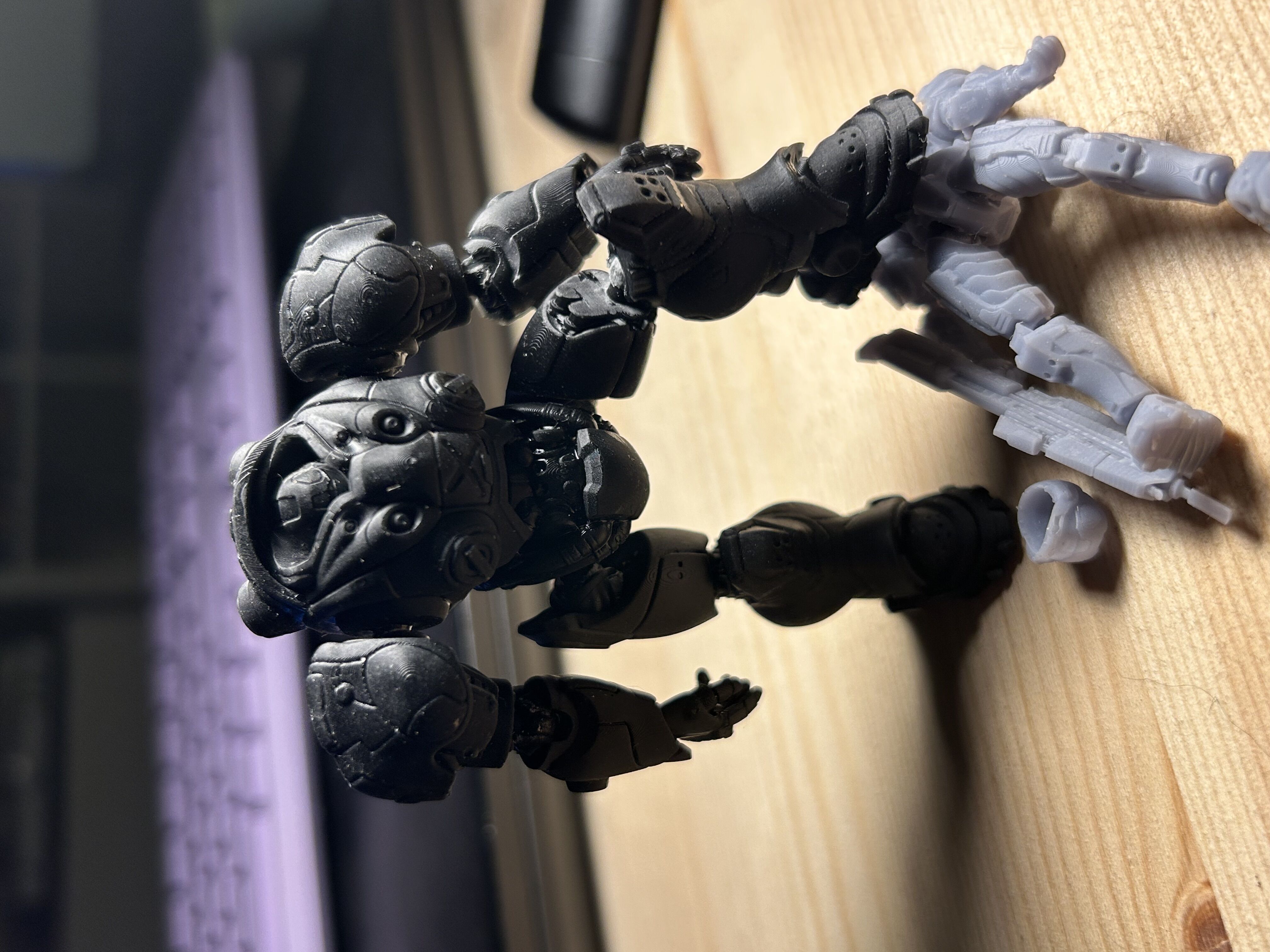 starcraft marine action figure  3D print model_3