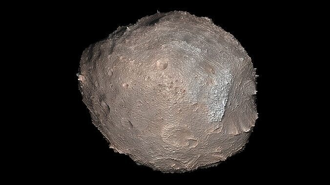 Phobos Moon 3D model