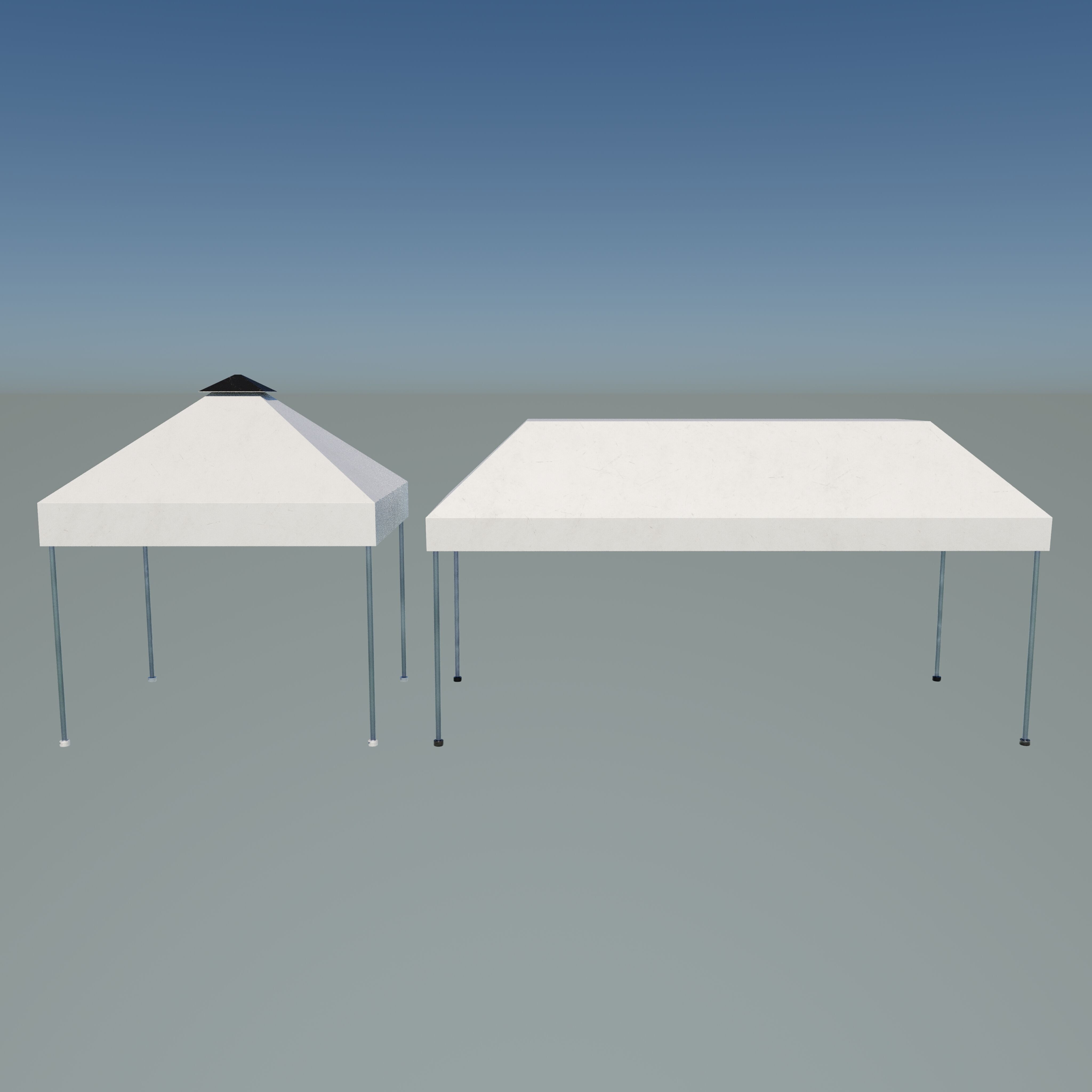 tent model 3D model_12