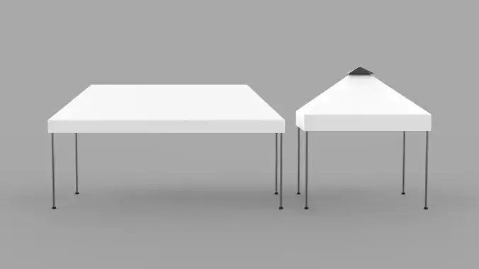 tent model 3D model
