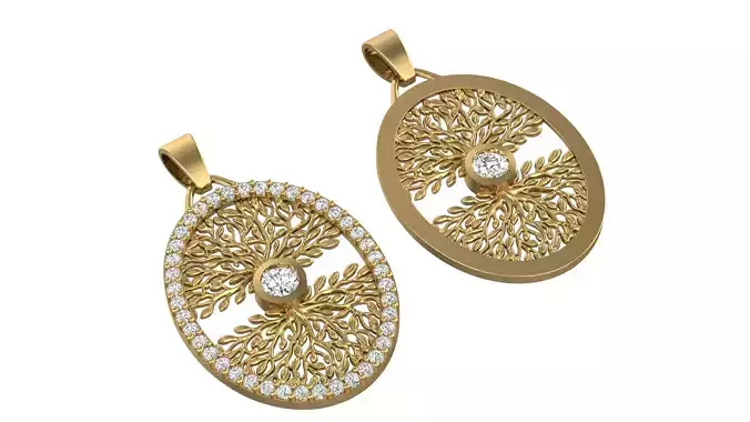 Tree of Life Necklace 2 Models New