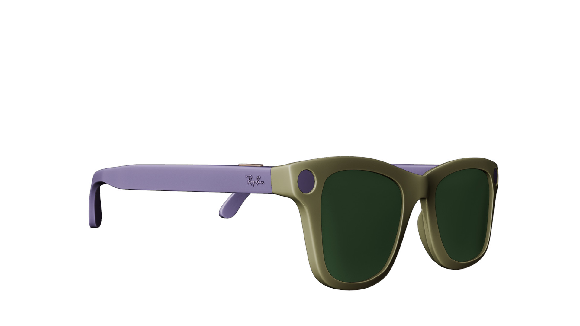 Ray Ban Meta Smart Glasses 3D Model Wearable Tech AR Glasses 3D model_15