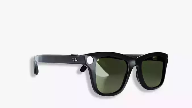 Ray Ban Meta Smart Glasses 3D Model  Wearable Tech AR Glasses 3D model