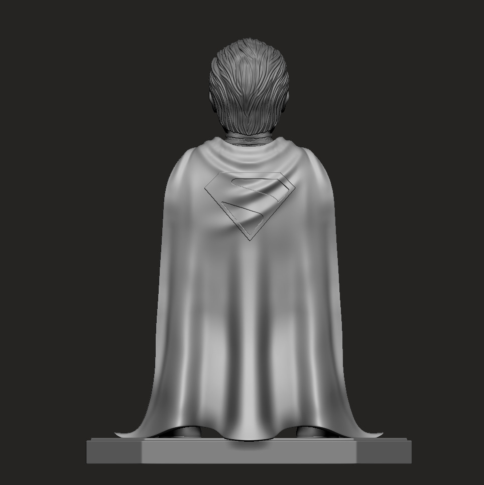 New Superman joystick holder 3D print model_4