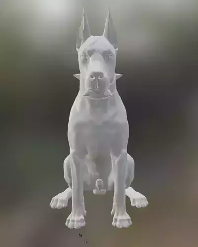 DOBERMAN COLLAR DE PICOS GRUESOS