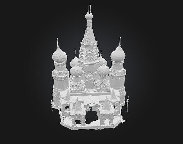 Cathedral of Colors  A Vivid Sanctuary of Light and Imagination 3D model 6