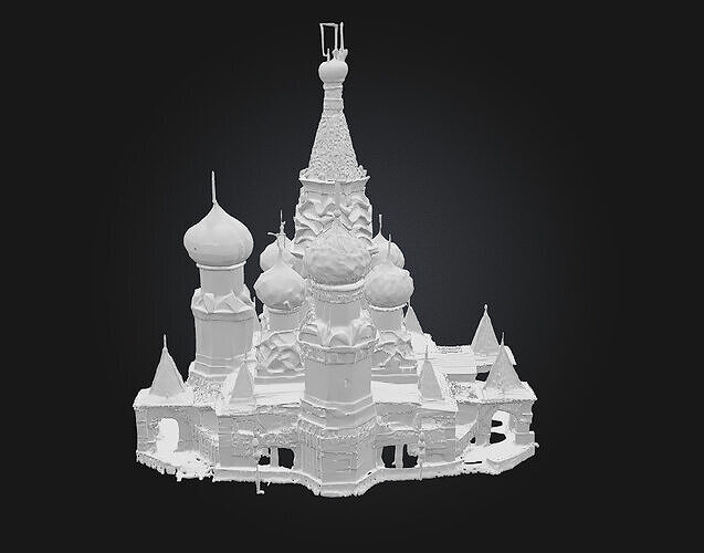Cathedral of Colors  A Vivid Sanctuary of Light and Imagination 3D model 7