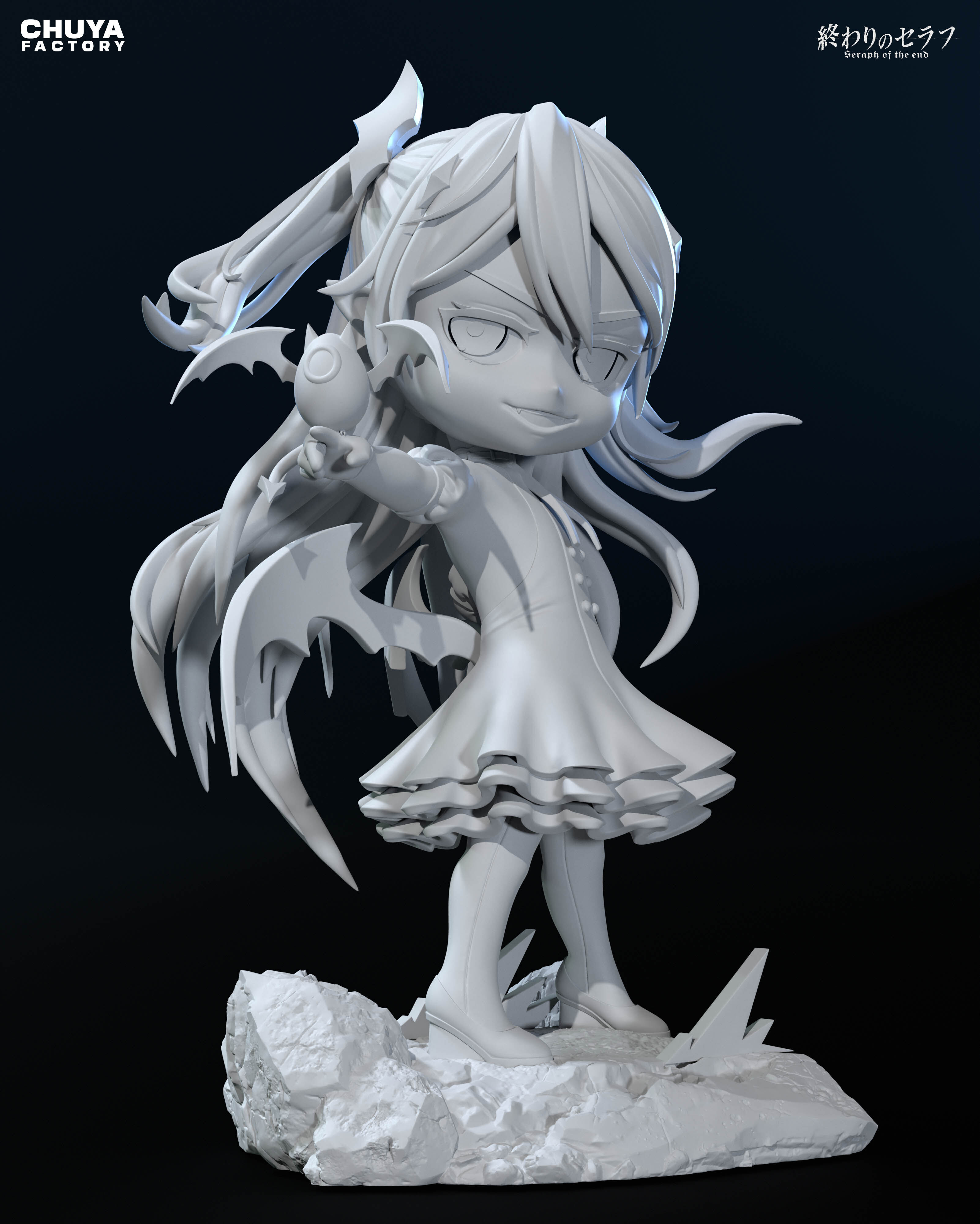 Krul Tepes - Seraph of the End 3D print model_11