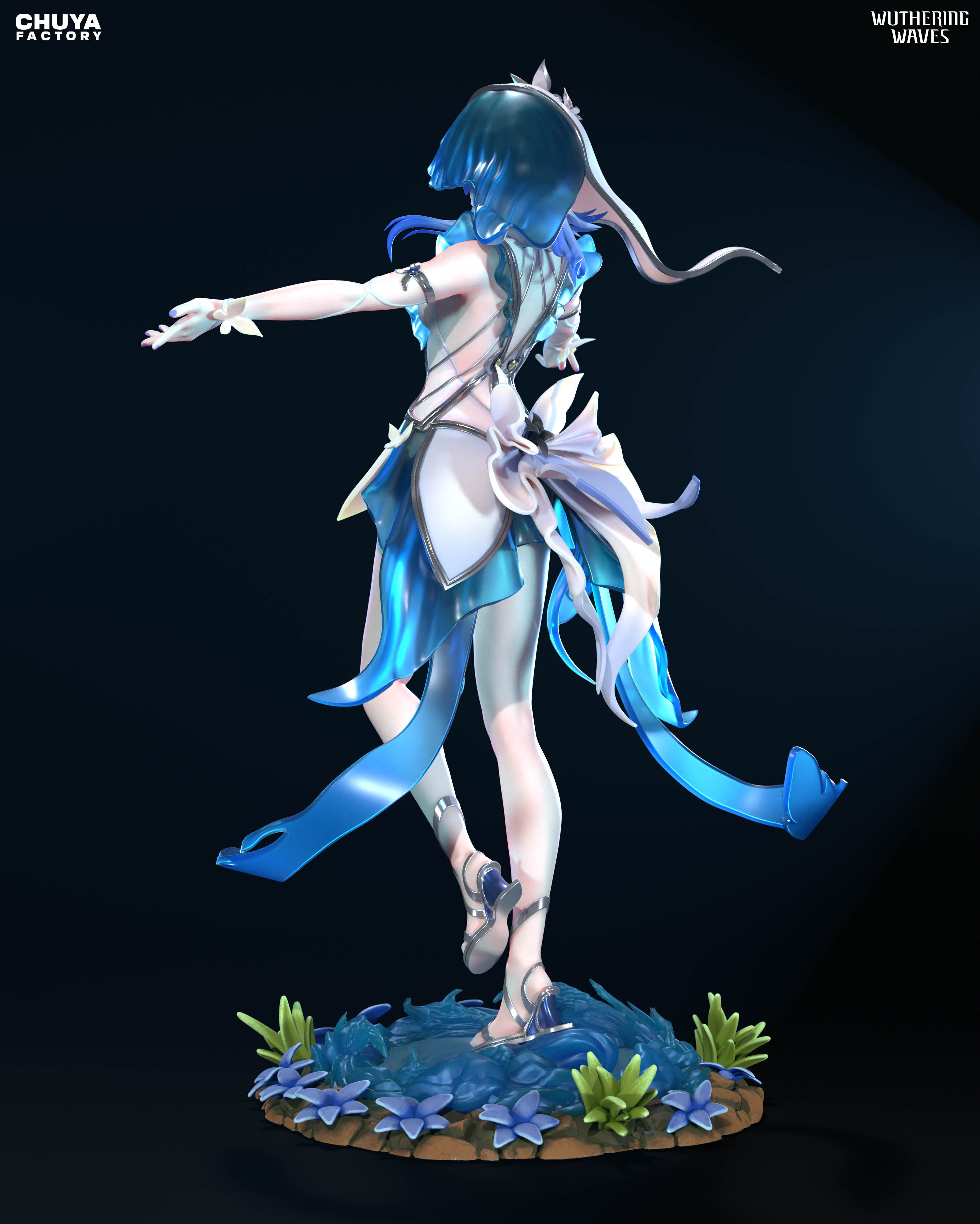 Shorekeeper  - Wuthering Waves  3D Printable Model 3D print model_3