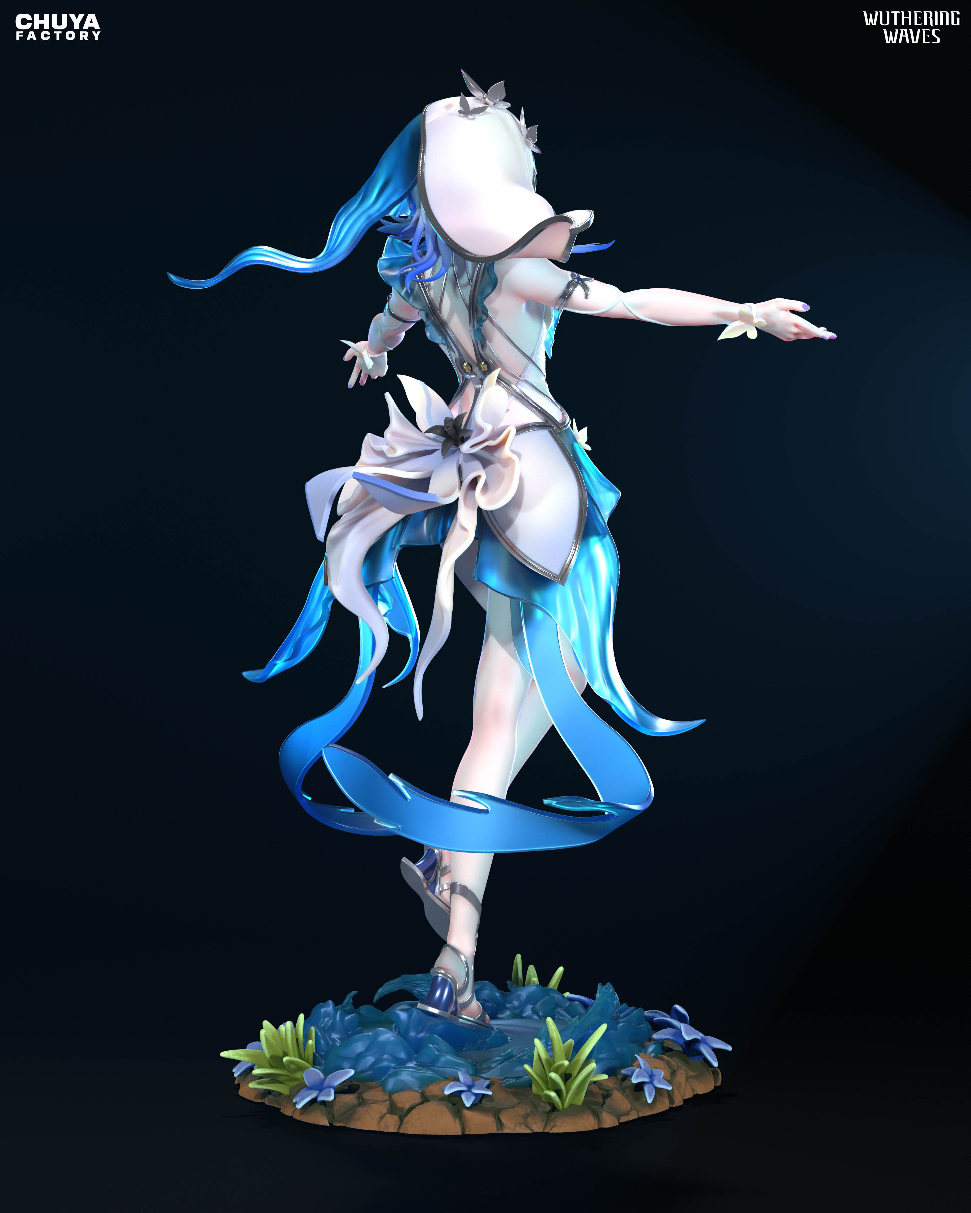 Shorekeeper  - Wuthering Waves  3D Printable Model 3D print model_5