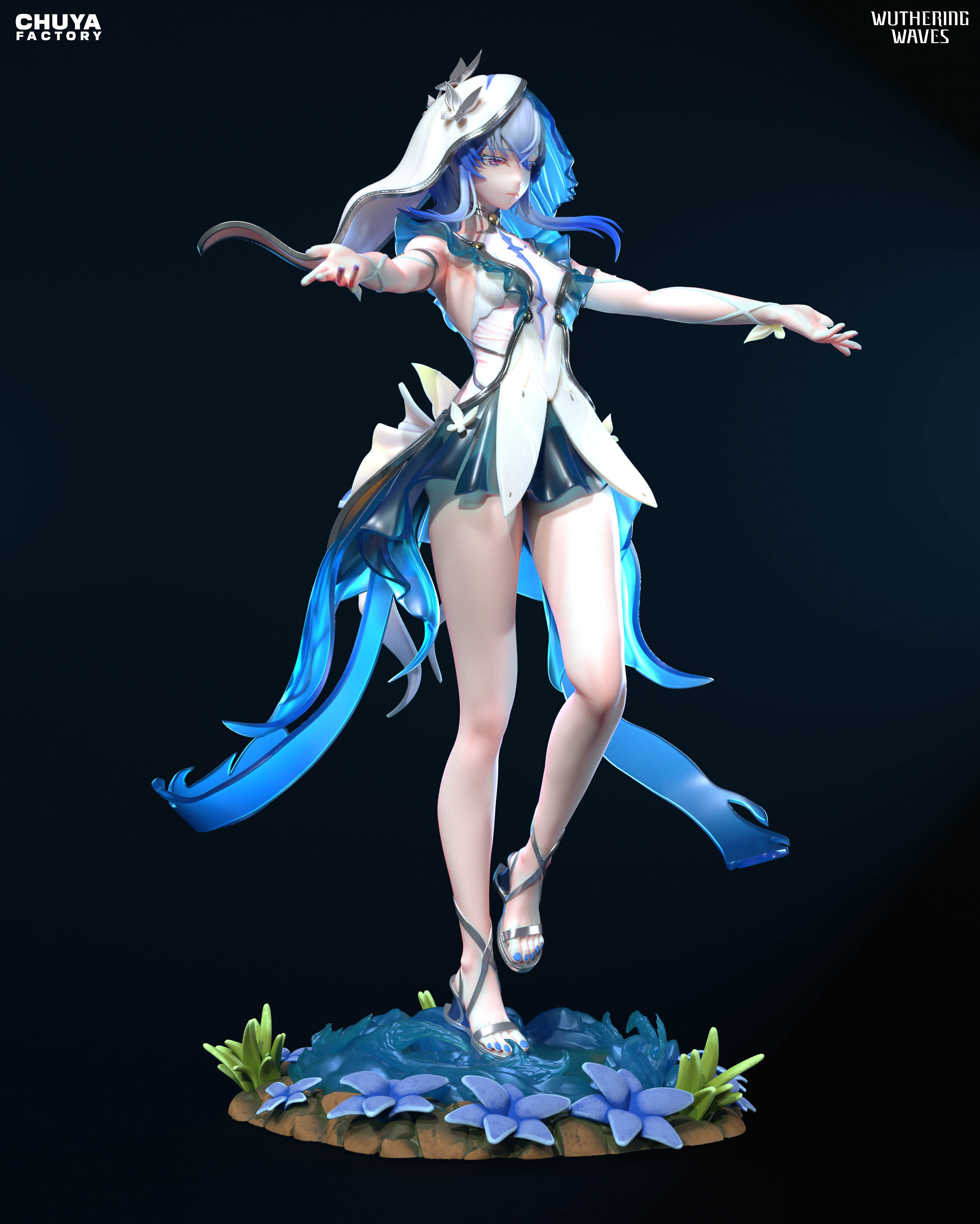 Shorekeeper  - Wuthering Waves  3D Printable Model 3D print model_1