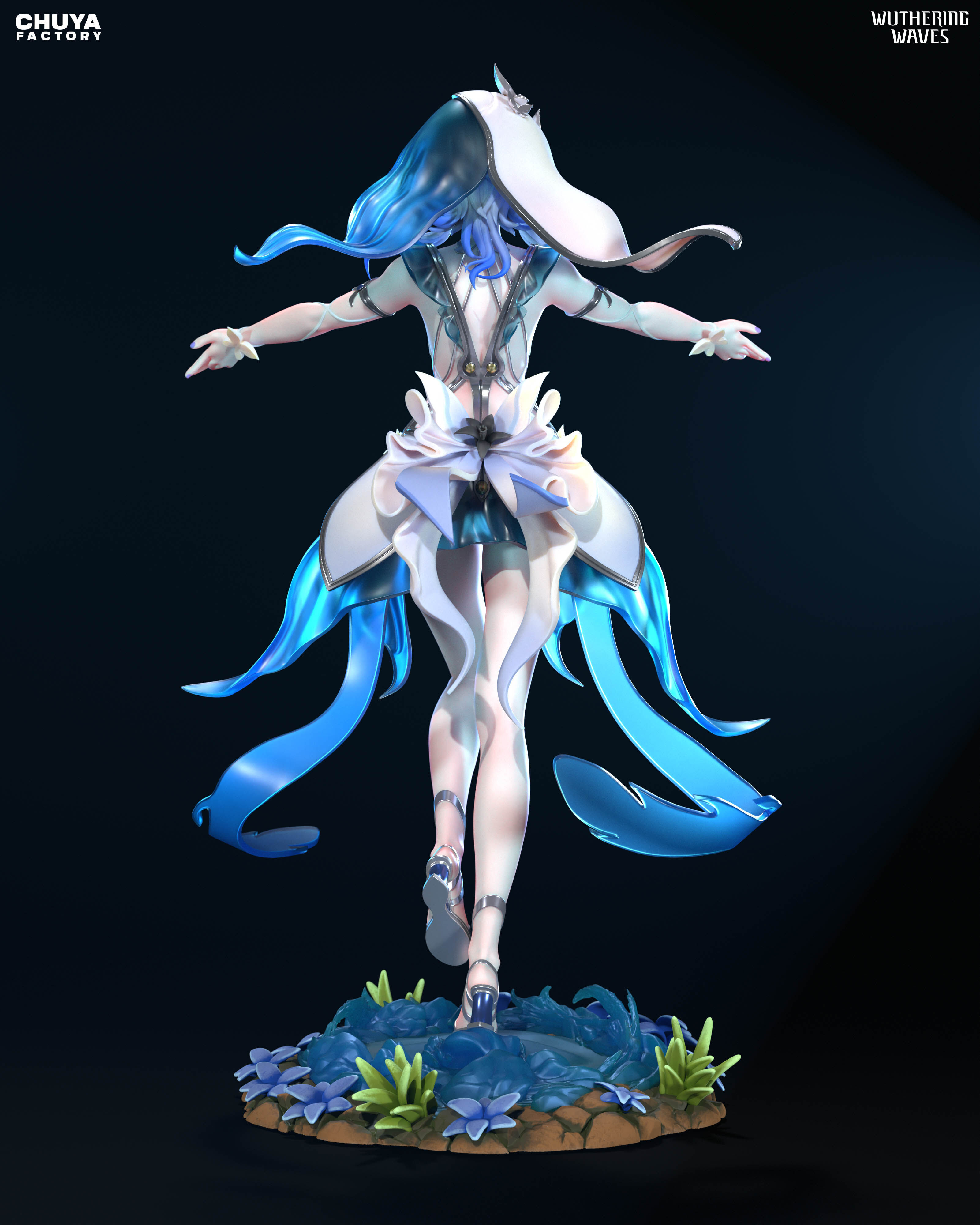 Shorekeeper  - Wuthering Waves  3D Printable Model 3D print model_4