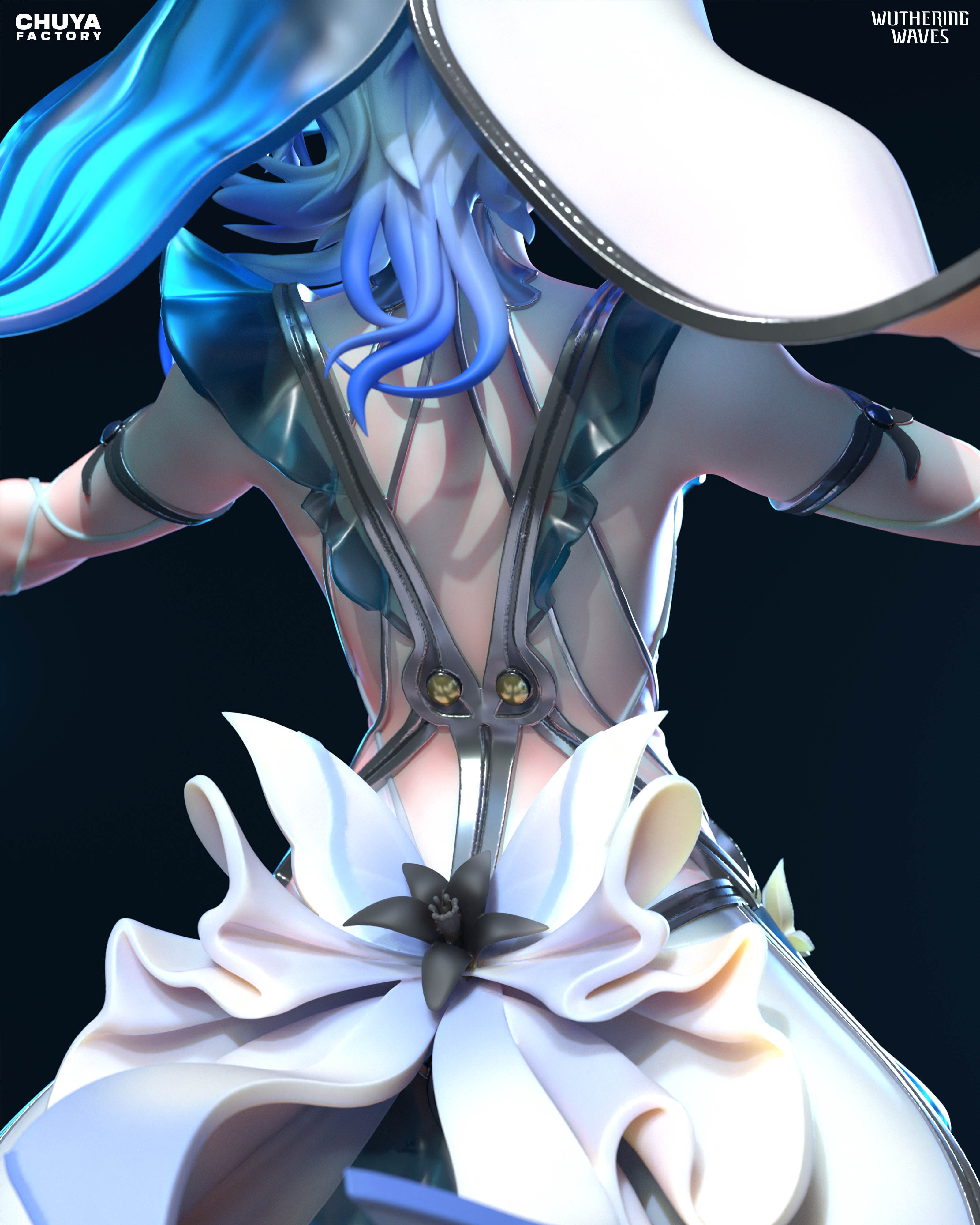 Shorekeeper  - Wuthering Waves  3D Printable Model 3D print model_9