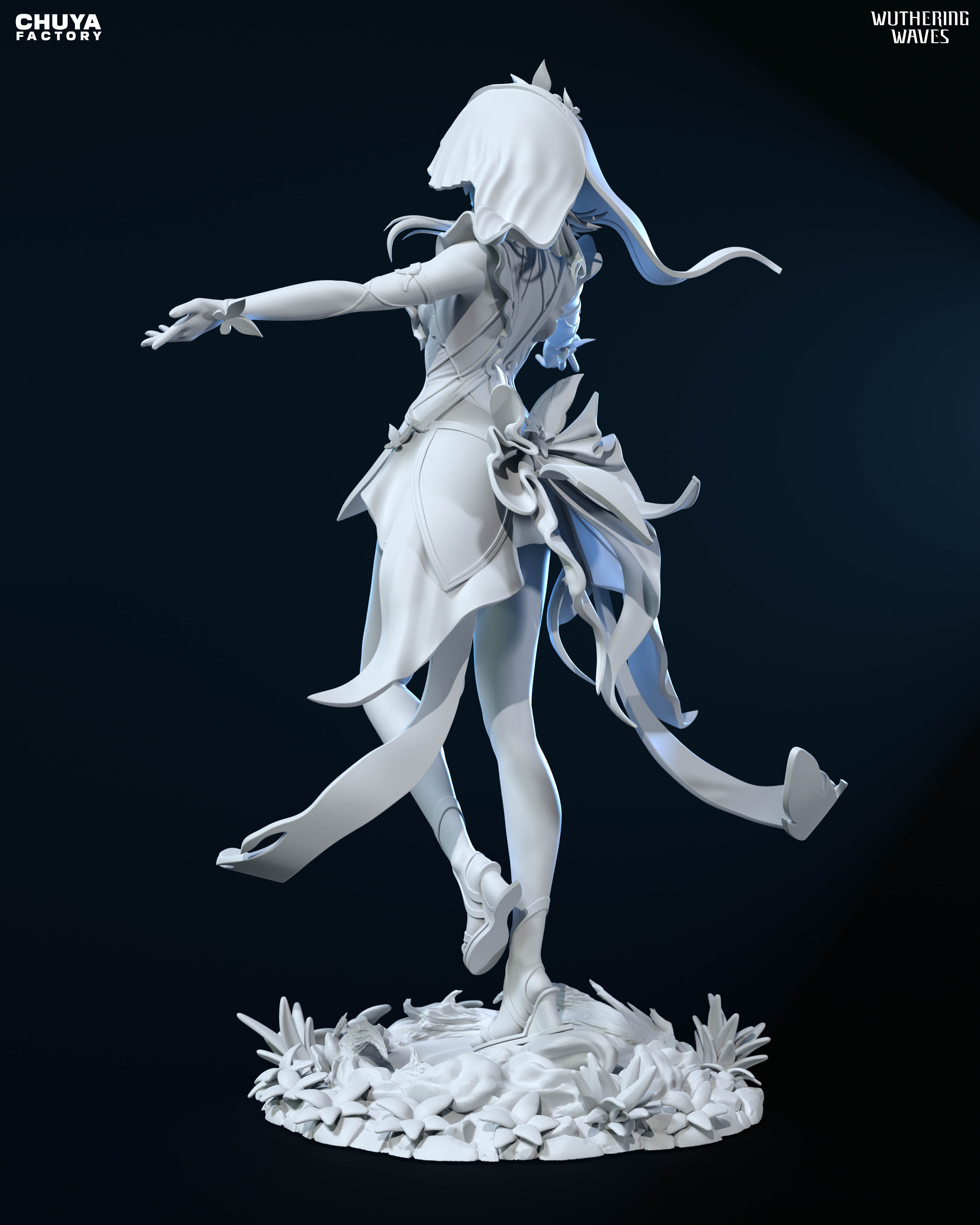Shorekeeper  - Wuthering Waves  3D Printable Model 3D print model_14