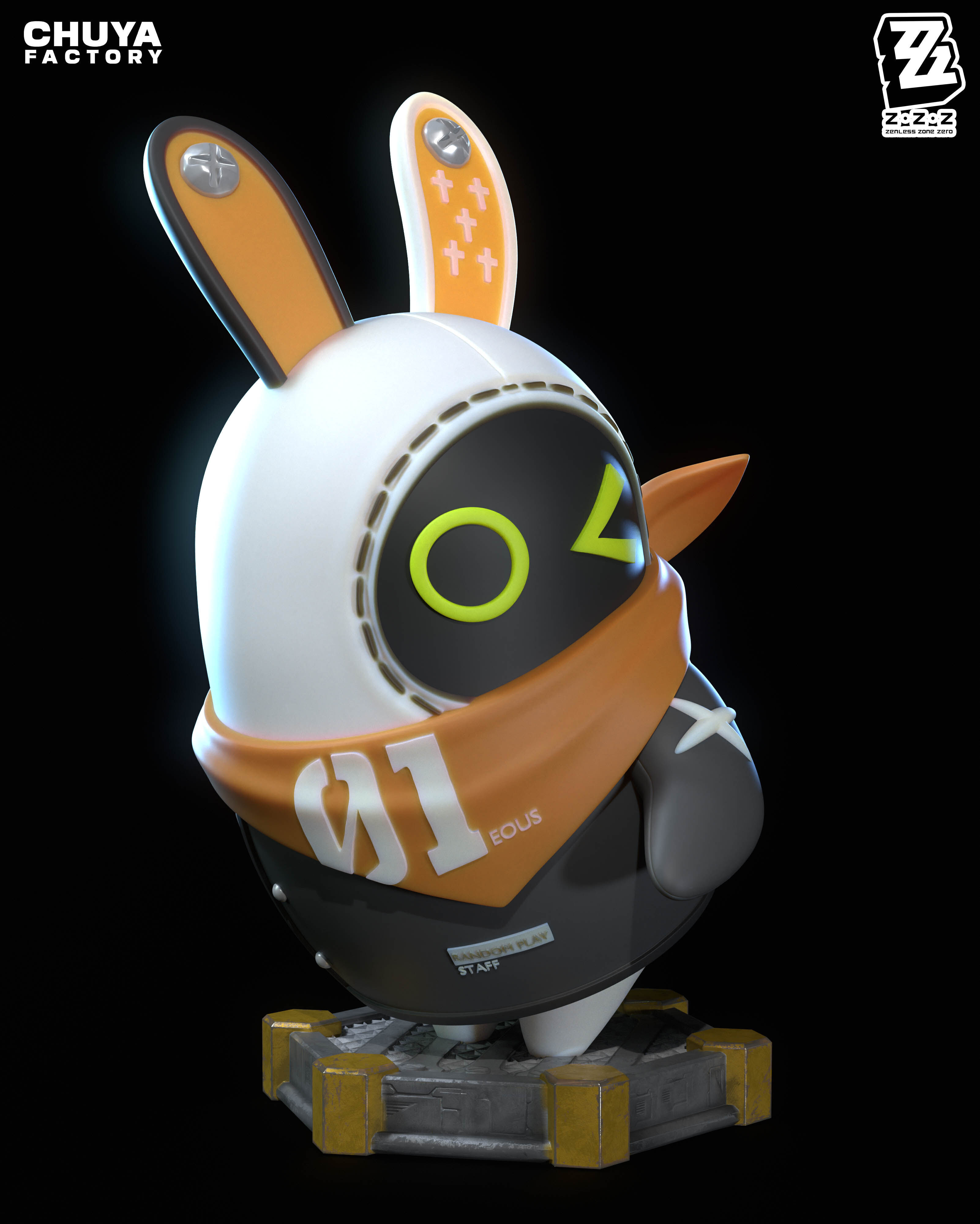 Eous - The Playful Guardian from Zenless Zone Zero 3D print model_2