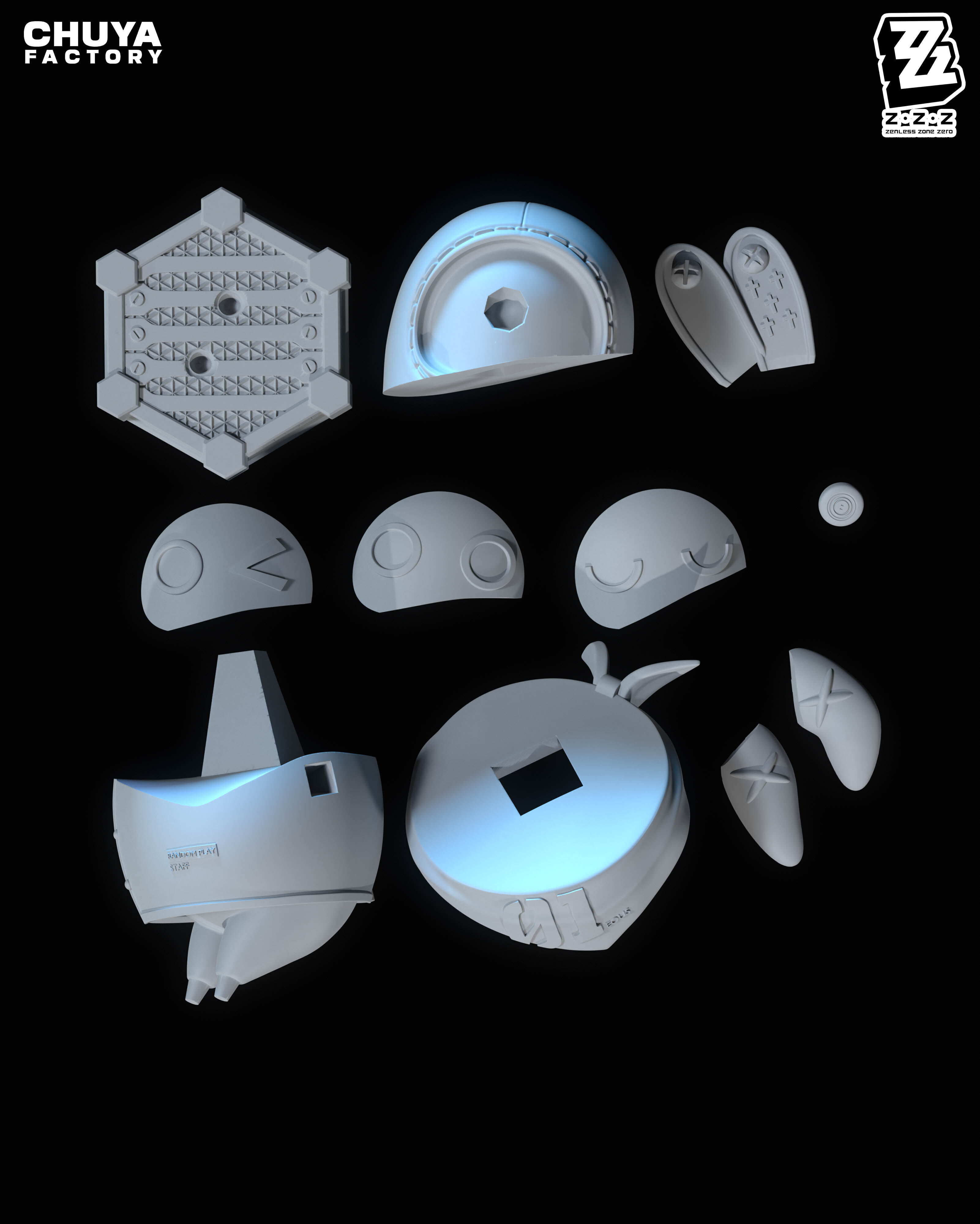 Eous - The Playful Guardian from Zenless Zone Zero 3D print model_13