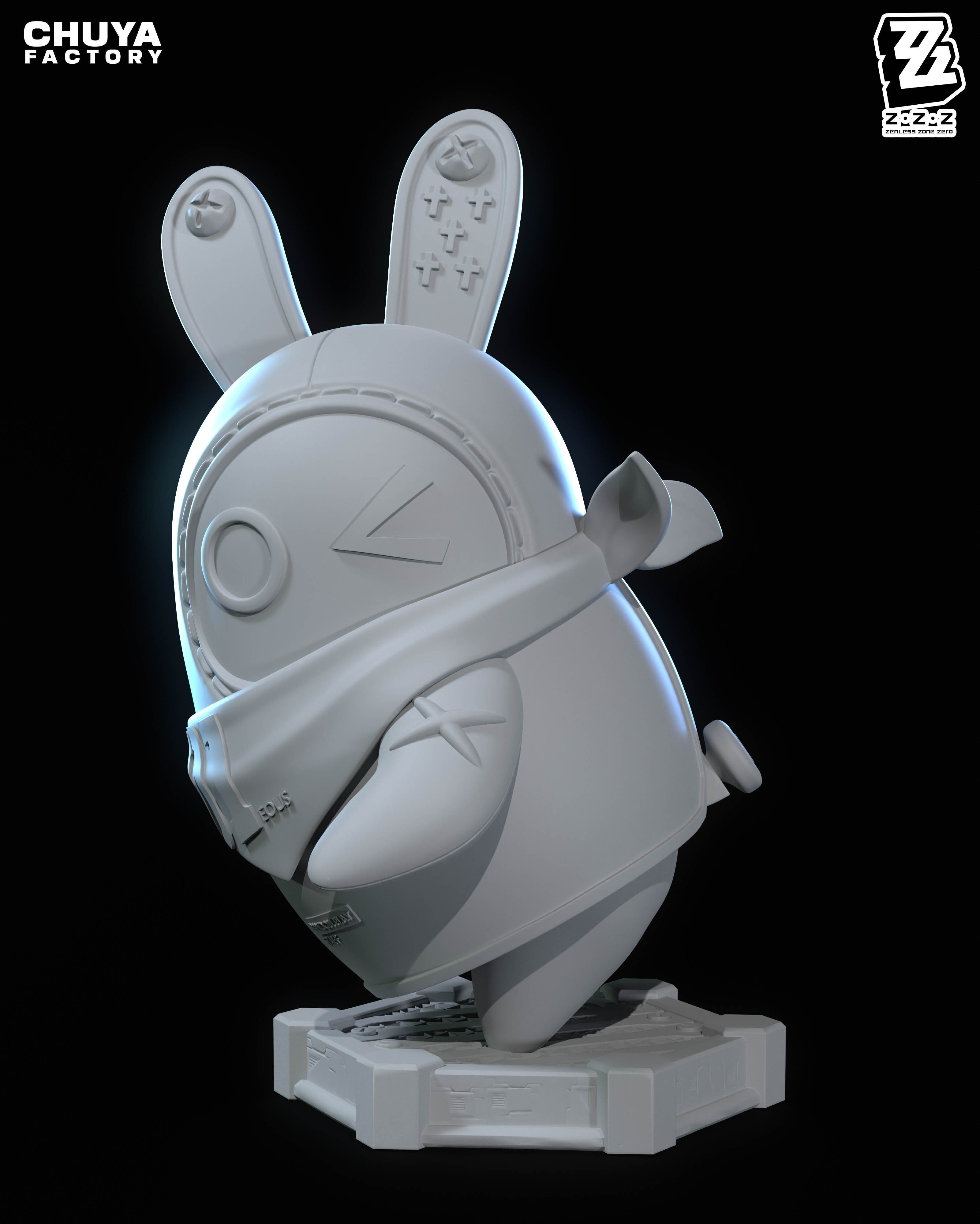 Eous - The Playful Guardian from Zenless Zone Zero 3D print model_9