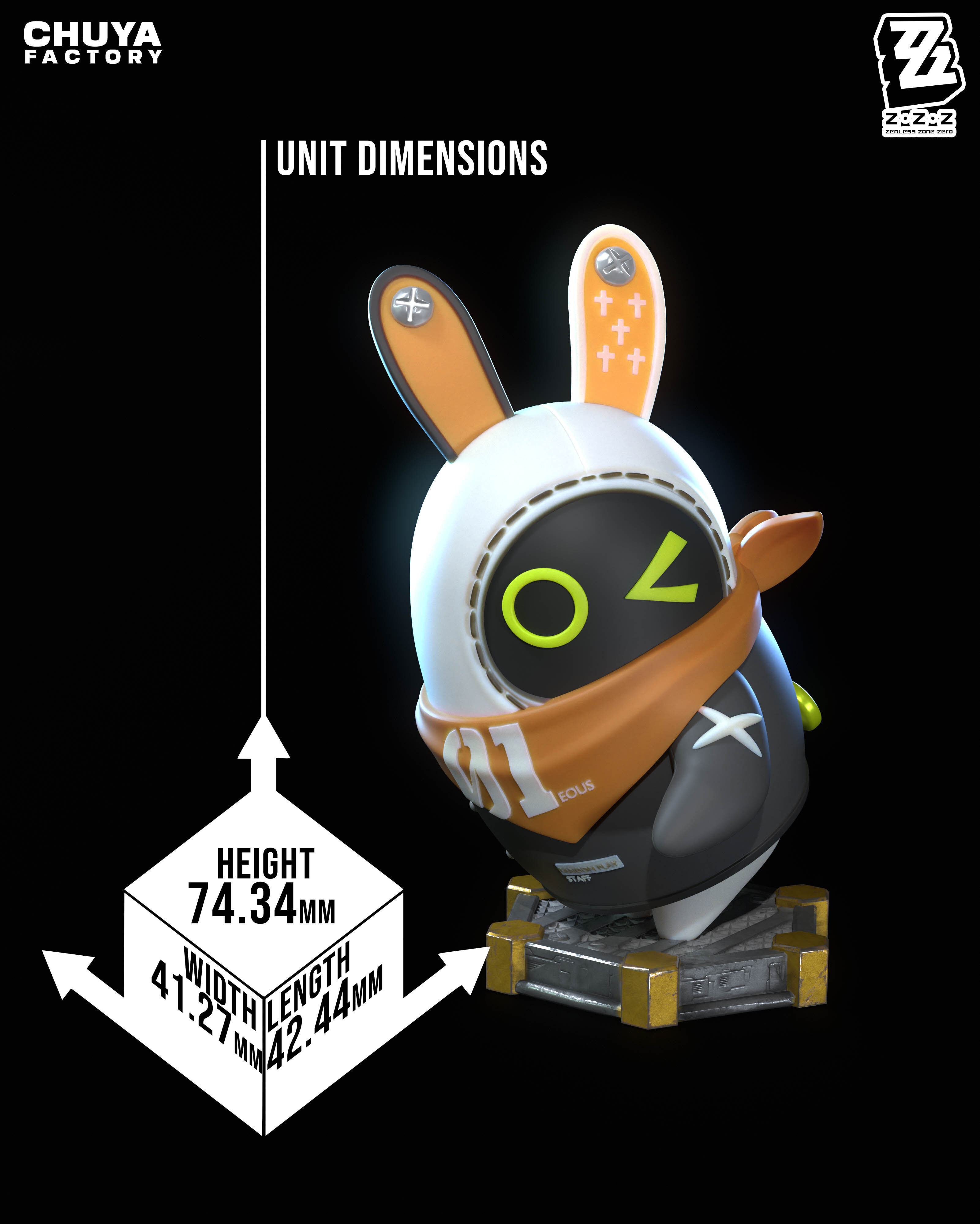 Eous - The Playful Guardian from Zenless Zone Zero 3D print model_7