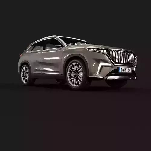 Togg T10x 3D Suv Model