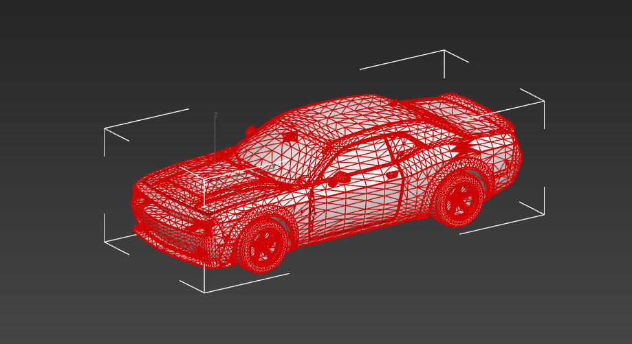 dodge challenger 3D model_13
