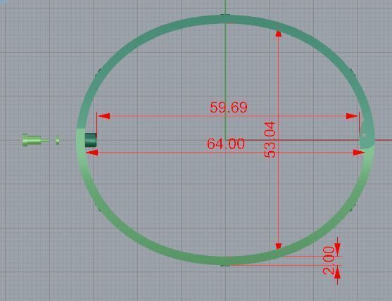 love bracelet with diamonds 3D print model_5