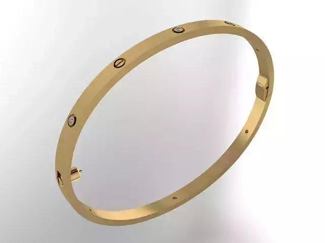 love bracelet with diamonds