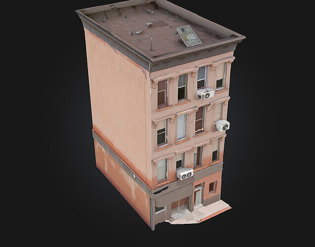 Urban Illusion  A Dreamlike Vision of City Life 3D model 5