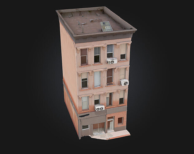 Urban Illusion  A Dreamlike Vision of City Life 3D model 6