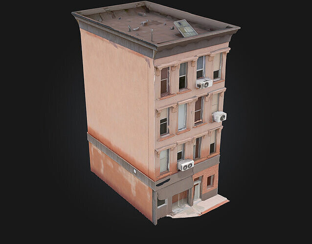 Urban Illusion  A Dreamlike Vision of City Life 3D model 2