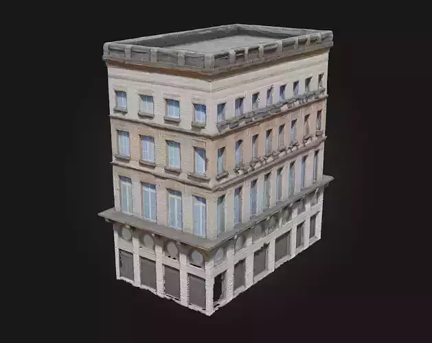 Cornerstone Illusion  A Surreal Urban Foundation