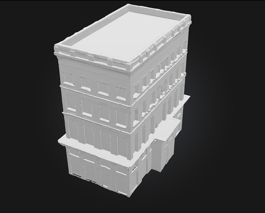 Cornerstone Illusion A Surreal Urban Foundation 3D model_8