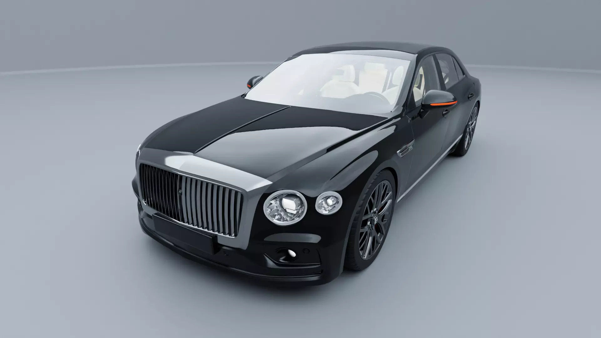 Benthley 2020 With Interior HQ 3D model_0