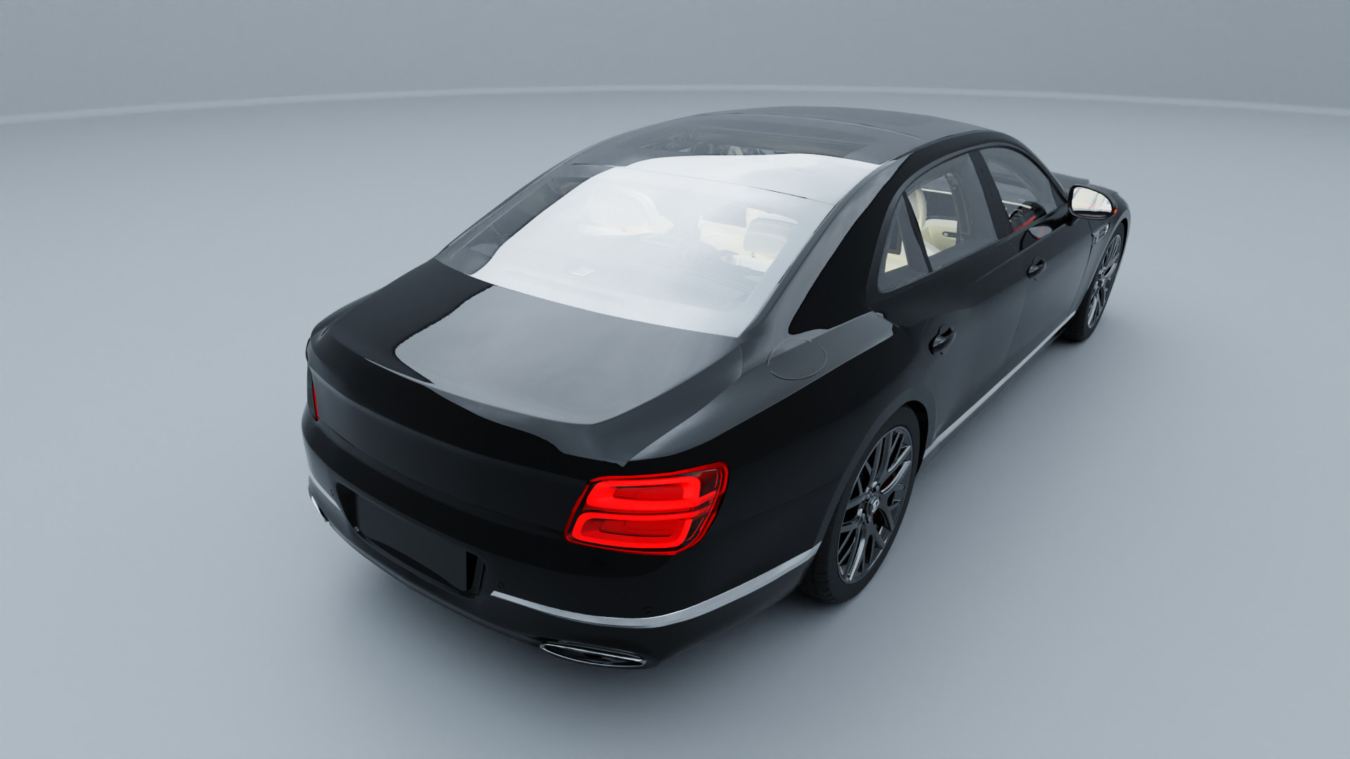 Benthley 2020 With Interior HQ 3D model_2